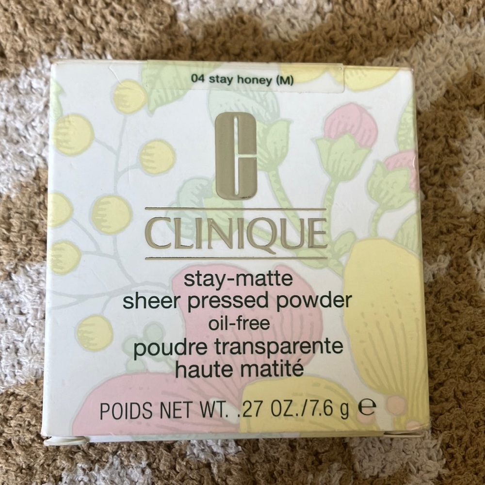 Clinique stay matte sheer pressed powder
